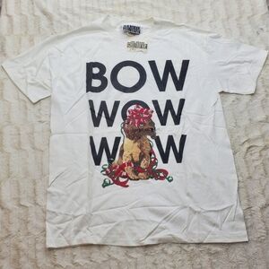 NWT Joe Boxer Girlfriend Women's Vintage 90s T-Shirt Tee Bow Wow Dog One  Size